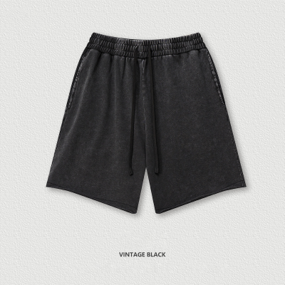 Unisex Casual Cuffed Capri Pants BEK2592