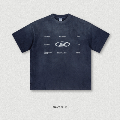 Vintage Washed Crewneck Short Sleeve BE7510