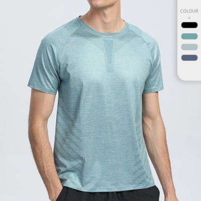 Men's Printed Moisture-Wicking Quick-Dry T-Shirt R436