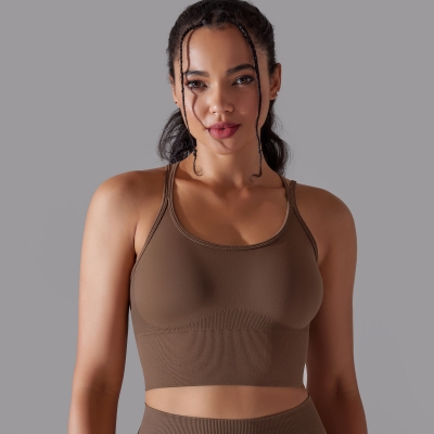  Crisscross Straps Yoga Bra Quick-dry 6632vest