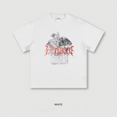 Short Sleeve Heavyweight Cotton T-Shirt BE4567