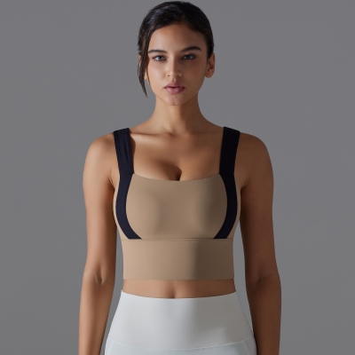Gathering Quick - drying Breathable Yoga Bra 7063