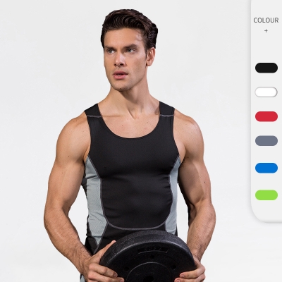 Men's Stretchy Sweat-Wicking Quick-Dry Tank 1009