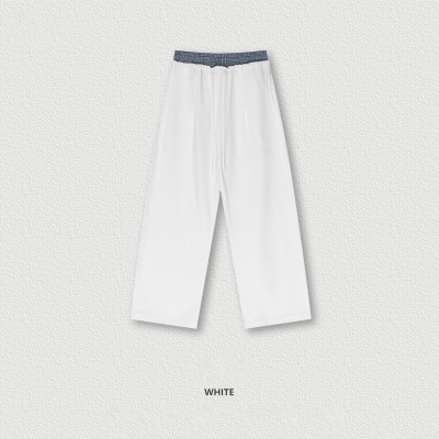 Wide Leg Athletic Straight Leg Sweatpants BEK25154