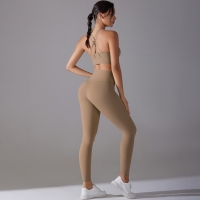  Crisscross Straps Quick-Dry Sportswear Fitness Set 7001
