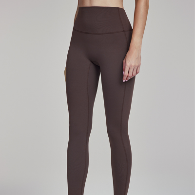 High-Waisted Fleece-Lined Butt-Lifting Yoga Leggings DWPS124107