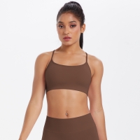 Cross-strapped Breathable Yoga Bra Vest 7112