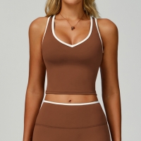 Hollow-Out Back Sports Bra 9238