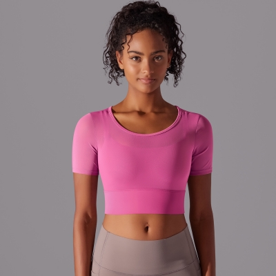  Shockproof Push-Up Backless Yoga Vest 7039