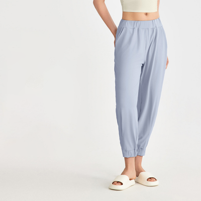 High-Waisted Cooling Loose Yoga Athletic Pants DWL115136