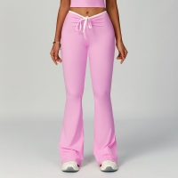 Color Block High-Waist Flare Pants 2017