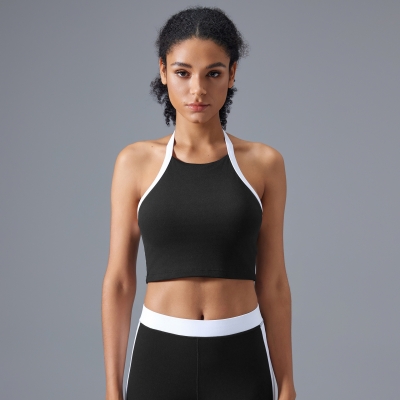 Sexy Breathable Soft Material Yoga Tank Top D25091
