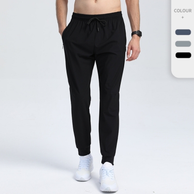 Men's Quick Dry Loose Ice Silk Long Pants 5586