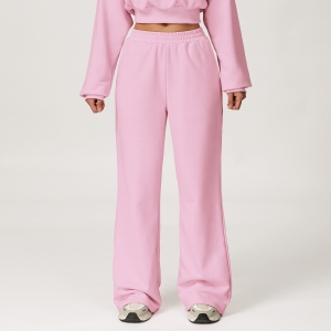 High Waist Wide Leg Sweatpants 4507