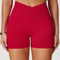 Scrunch Seamless V-Cut Yoga Shorts 4596