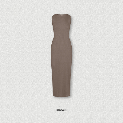 Premium Slimming Knit Bodycon Dress BEN25152