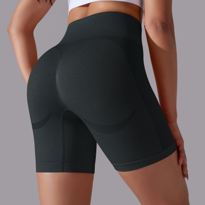 High-waisted Hip-lifting Running Tight Shorts 6641