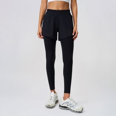 Butt-lifting Tight Solid Color Yoga Leggings D25051