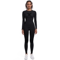  Long-Sleeve Yoga Wear for Women Outdoor Cycling Set 6675