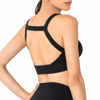 High-Elastic Shoulder Straps Backless Sports Bra DS145