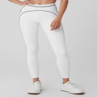 Colorblock High-Waisted Ankle-Length Fitness Training Pants SKL-FNK2507