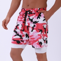 Men's Double-Layer Camouflage Shorts SCDK02