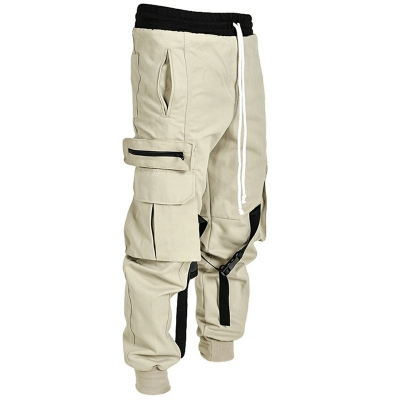  Men's Cotton Work Cuffed Pants CK15
