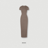  Slim Fit Bodycon Skirt Slimming Slit Dress BEN25153