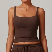 Tight-fitting Backless Yoga Short-sleeved T-shirt 8933