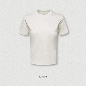 Short Solid Color Regular Shoulder Short Sleeve BEN2523