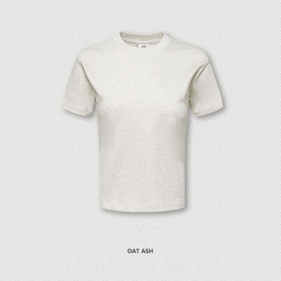 Short Solid Color Regular Shoulder Short Sleeve BEN2523