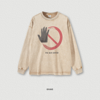 Vintage Washed Long Sleeve T-Shirt BE5662