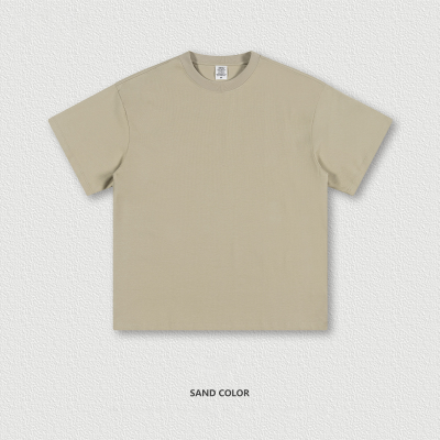  Solid Color Short-Sleeve Loose Fit T-Shirt BES1708