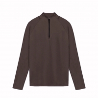 Men's Compression Long-Sleeve Shirt with Zipper LMCX01