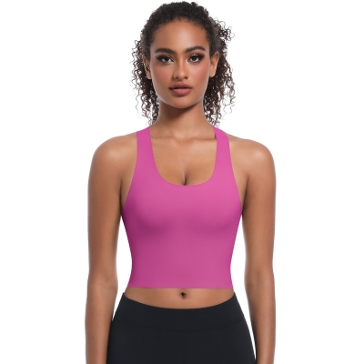  Crisscross Straps Backless Yoga Bra 7079