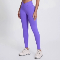 Cross-style Yoga Pants High-waisted Hip-lifting Pilates Fitness Leggings for women SKL-LQ5032
