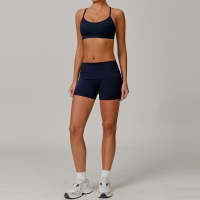 Tight and Quick-Dry Yoga Bra Short Set 8347