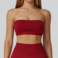 Seamless Bandeau Yoga Bra 7026