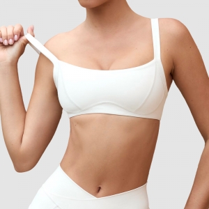 High-Elasticity Naked Feeling Camisole Beauty Back Sports Bra SKL-QY-B6529