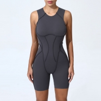 3D Stitched Backless One-Piece Yoga Outfit 25100