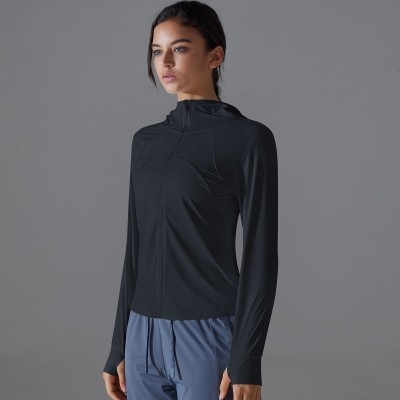 Slim-fit Yoga Jacket with UV Protection 2024-4