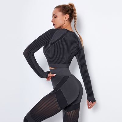  Breathable Tight Fitness Long-Sleeve for Women 6301