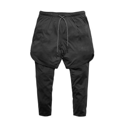Men's 2-in-1 Quick-Dry Yoga Shorts DK137
